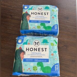 Honest Training Pants 2T-3T (2 pack)